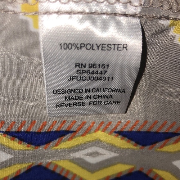 BeBop Brown Print Dress. L - Picture 6 of 6